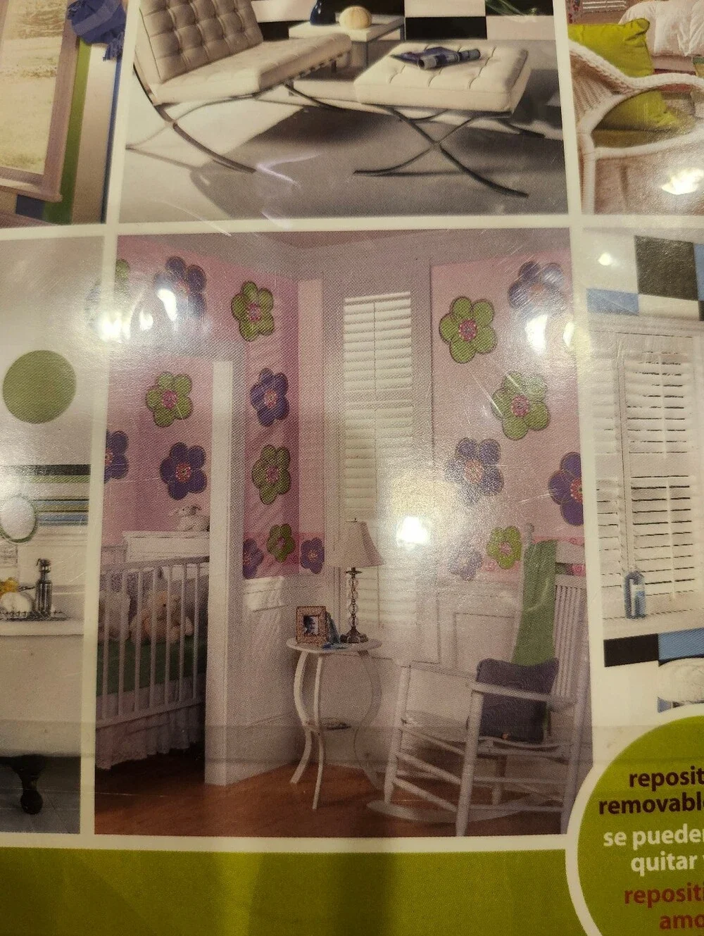 New In Package Wall Pops Peel-and-Stick Wall Decals (3 Packages)